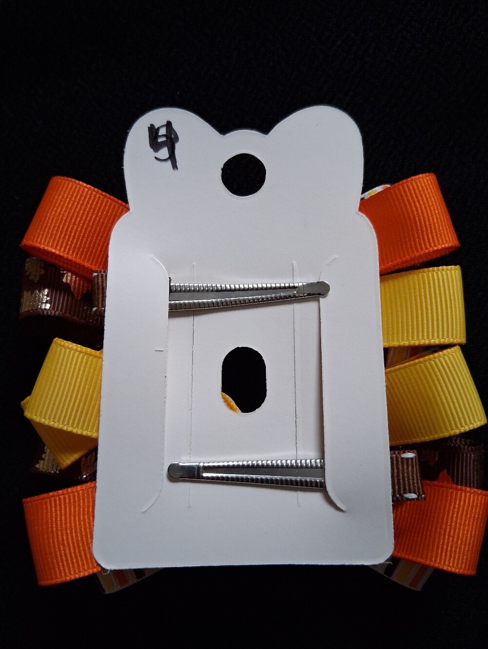 Fall Hair Clip Set - Picture 2 of 2